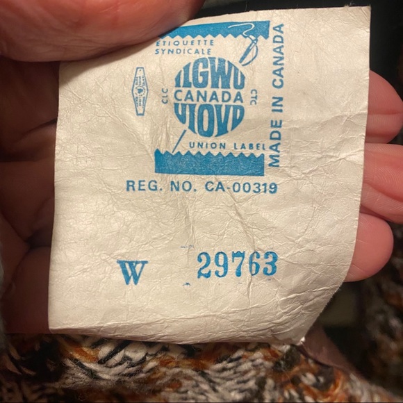 Vintage Med/Large Union Label  Tweed Trench style - Picture 2 of 16